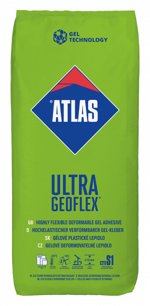 ATLAS ULTRA GEOFLEX Verformbarer hochflexibler Gel-Kleber 25KG