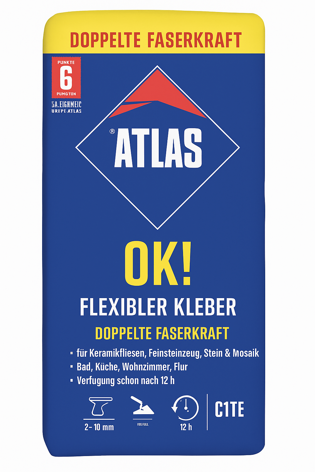 Kleber Fliesenkleber Mörtel 25 kg