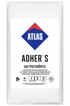 ATLAS ADHER S – Haftputzmörtel für Beton & Stahl (25 kg)