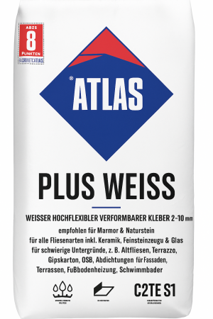 ATLAS PLUS WEISS Natursteinkleber Flexible Hchelastische verforbare 25KG
