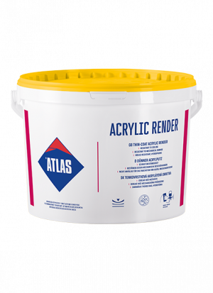 ATLAS GRUNDSTOFF ACRYLPUTZ SAH – Acrylputz-Basis