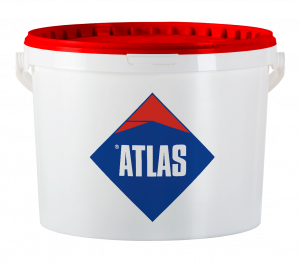 ATLAS CERMIT N-100 – Acrylputz für Schablonentechnik in Ziegel- und Steinoptik