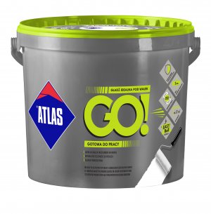 ATLAS GO! - 25KG - Weiße Polymer-Spachtelmasse für perfekte Oberflächen