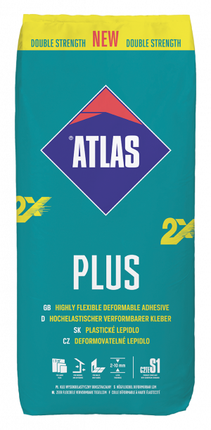 ATLAS PLUS Flexibler Fliesenkleber - Hochelastischer Kleber - Formbar