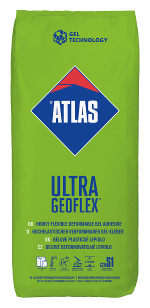 ATLAS ULTRA GEOFLEX Verformbarer hochflexibler Gel-Kleber 25KG