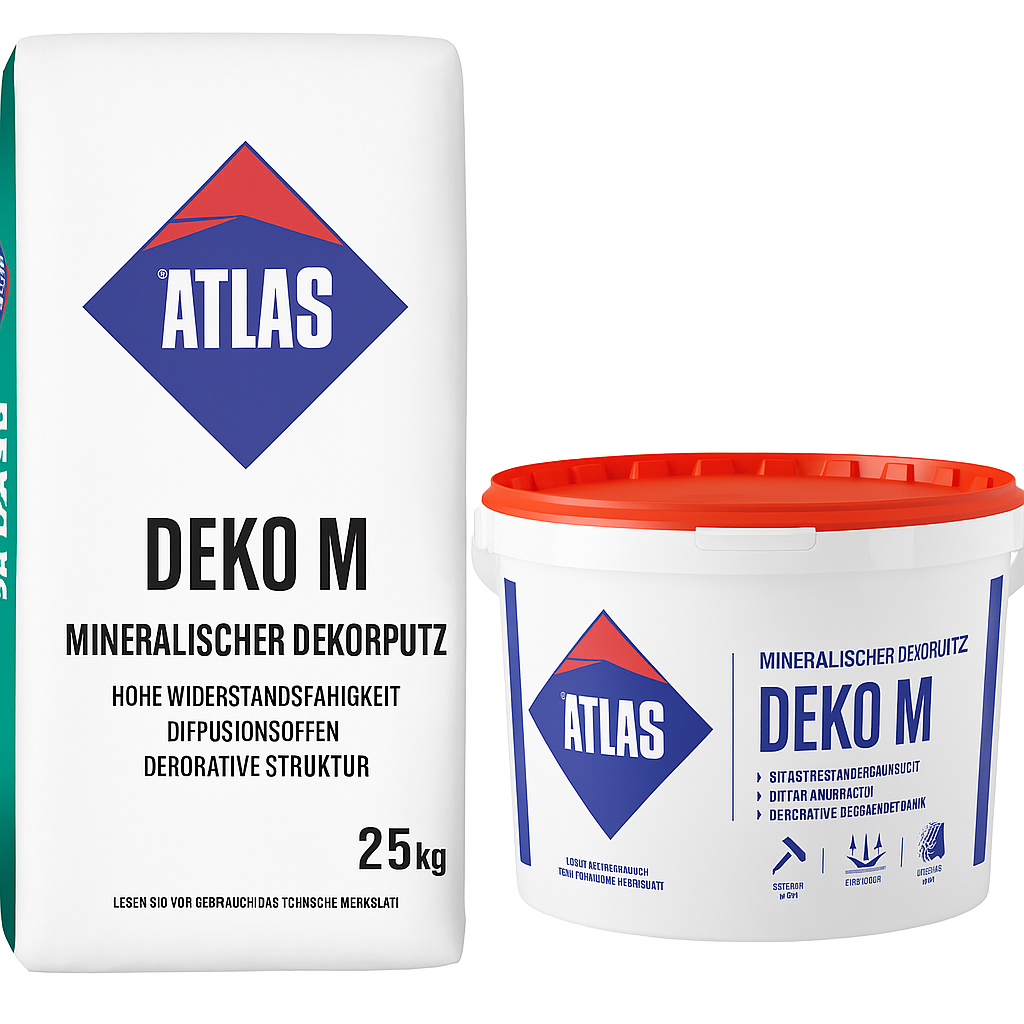 ATLAS ZUSCHLAGSTOFF DEKO M TM5 (GEMISCHT) – Fassadenputz