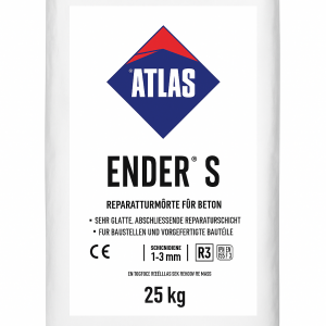 ATLAS ENDER S – Hochfester Feinmörtel für Betonsanierung & Oberflächenfinish 25Kg