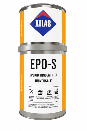 ATLAS EPO-S – Epoxid-Bindemittel für Mörtel, Rissreparatur & Industrieböden (1 kg Set)