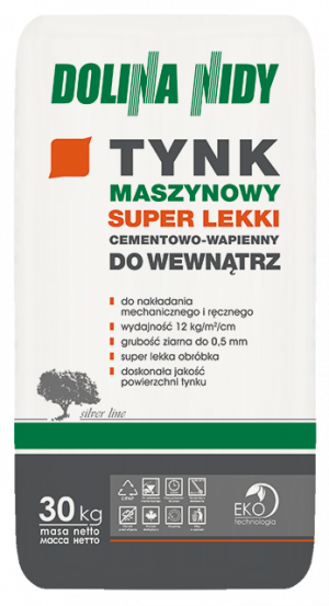 SUPERLEICHTER KALKZEMENTPUTZ DOLINA NIDY