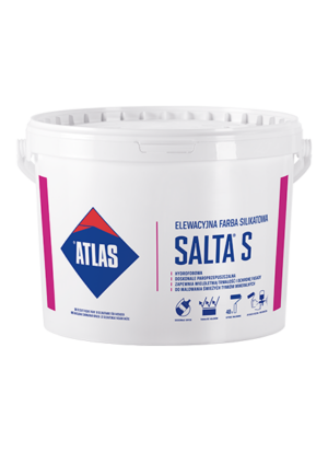 ATLAS SALTA S – Silikat-Fassadenfarbe | Farbgruppe II | 10 l