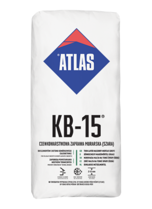 ATLAS KB-15 – Mauermörtel | 25 kg