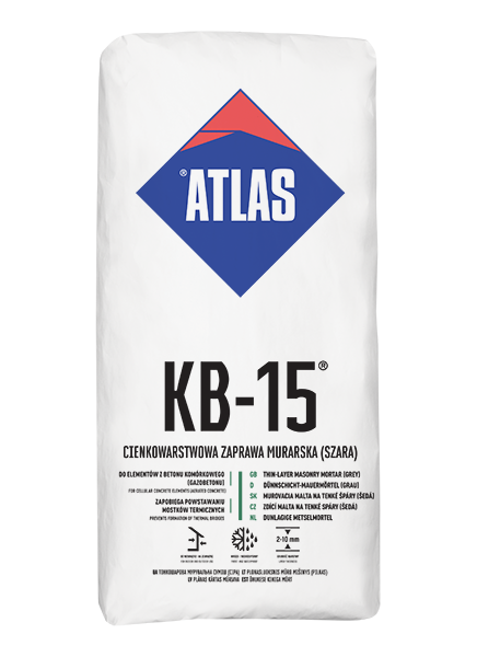 ATLAS KB-15 – Mauermörtel | 25 kg