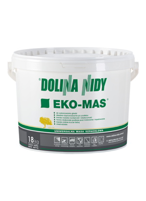 DOLINA NIDY EKO-MAS – Gebrauchsfertige Universal-Spachtelmasse | 5 kg / 18 kg / 28 kg
