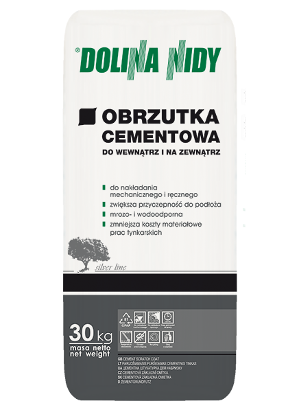 DOLINA NIDY ZEMENTUNTERPUTZ – Haftbrücke für Kalkzementputze | 30 kg
