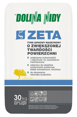 DOLINA NIDY ZETA – Verstärkter maschineller Gipsputz | 30 kg