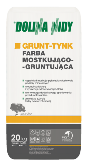 DOLINA NIDY GRUNT-TYNK – Füll- und Grundierfarbe für Mikrorisse | 20 kg