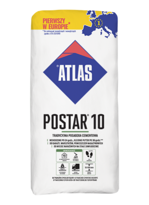 ATLAS POSTAR 10 – Zementfußboden 10-100 mm | 25 kg