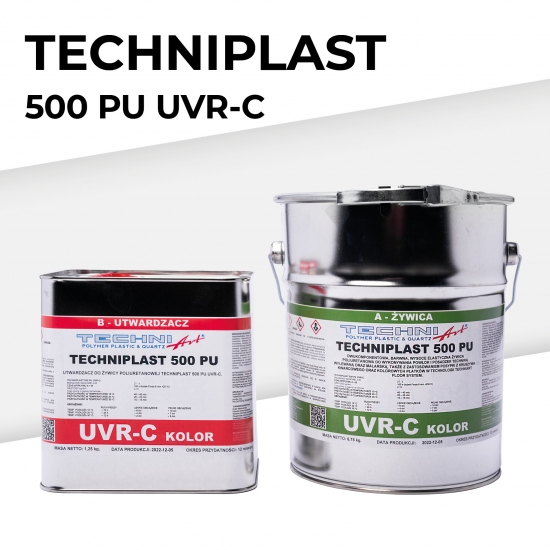 TECHNIArt TECHNIPLAST 500 PU UVR-C – Farbige Polyurethanbeschichtung