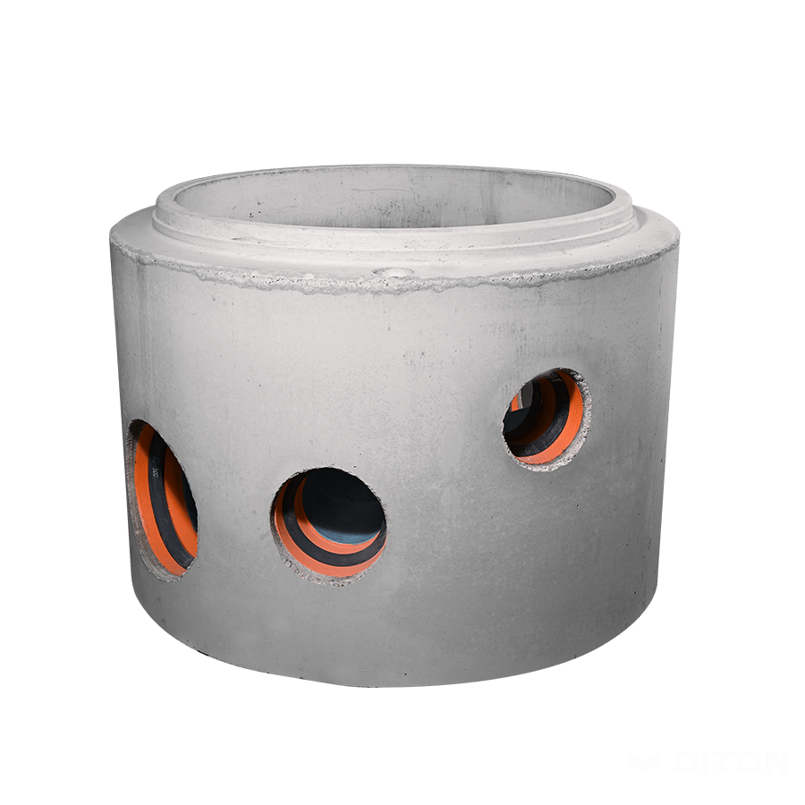 DITON Schachtunterteile 12 cm DN 1000 – Schacht- und Brunnenbauteile