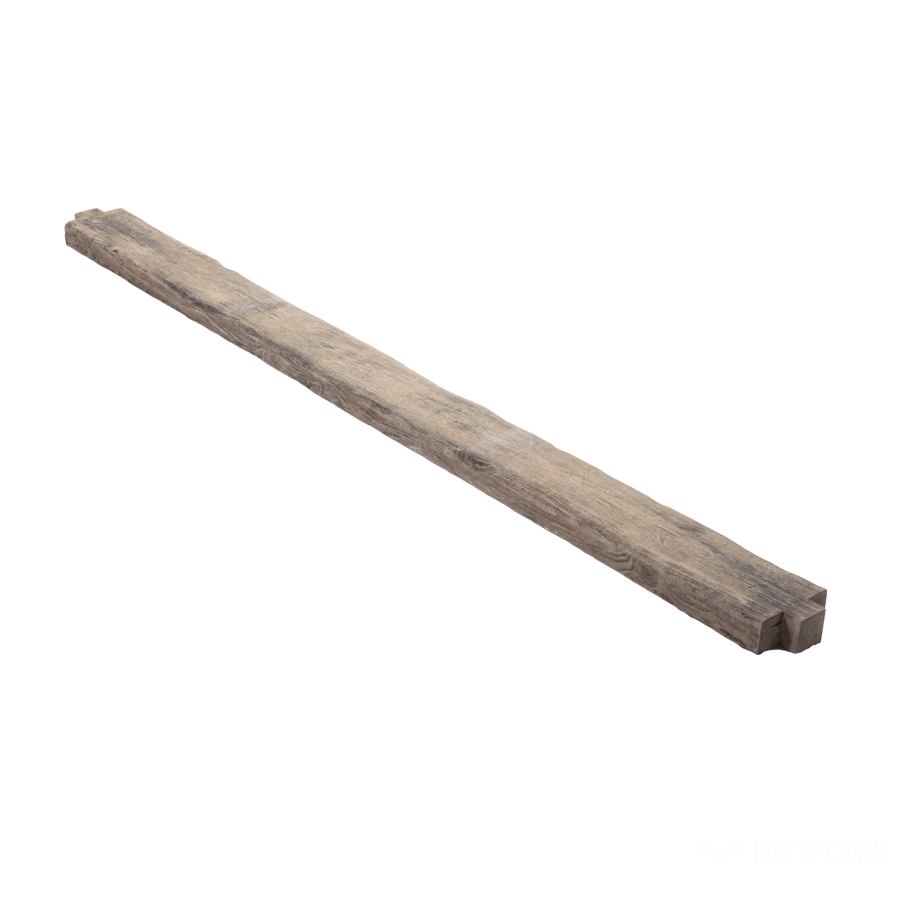 DITON Natur Patina Zaunsystem – Beton-Zaunsystem in Holzoptik