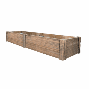 DITON Hochbeete in Natur-Patina-Optik – Beton-Hochbeete in Holzoptik