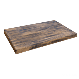 DITON Podestplatten in Natur-Patina-Optik – Blockstufen in Holzoptik