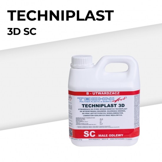 TECHNIArt TECHNIPLAST 3D-SC Transparenter Härter für Epoxid-Gießharz