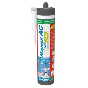 MAPEI MAPESIL AC ZERO – Essigvernetzender Silikondichtstoff – 12 × 310 ml