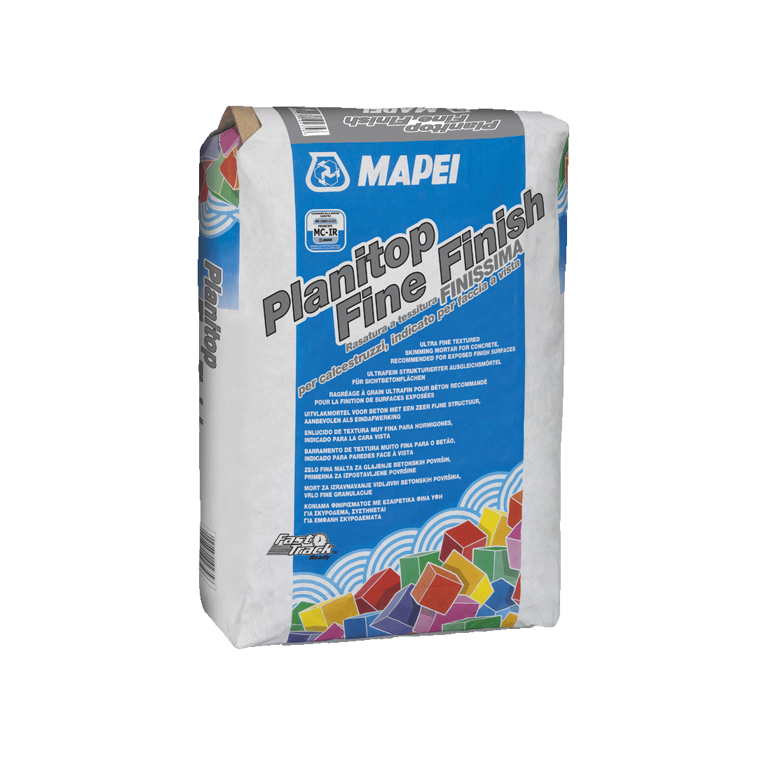MAPEI PLANITOP FINE FINISH – Ultrafeiner Sichtbeton-Spachtelmörtel – 20 kg