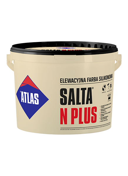 ATLAS SALTA N PLUS – Premium-Silikon-Fassadenfarbe | Farbgruppe II | 10 l