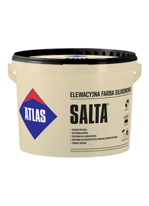 ATLAS SALTA – Hybridsilikon-Fassadenfarbe | Farbgruppe II | 10 l