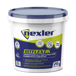 NEXLER BITFLEX 1K – KMB-Bauwerksabdichtung – 20 kg