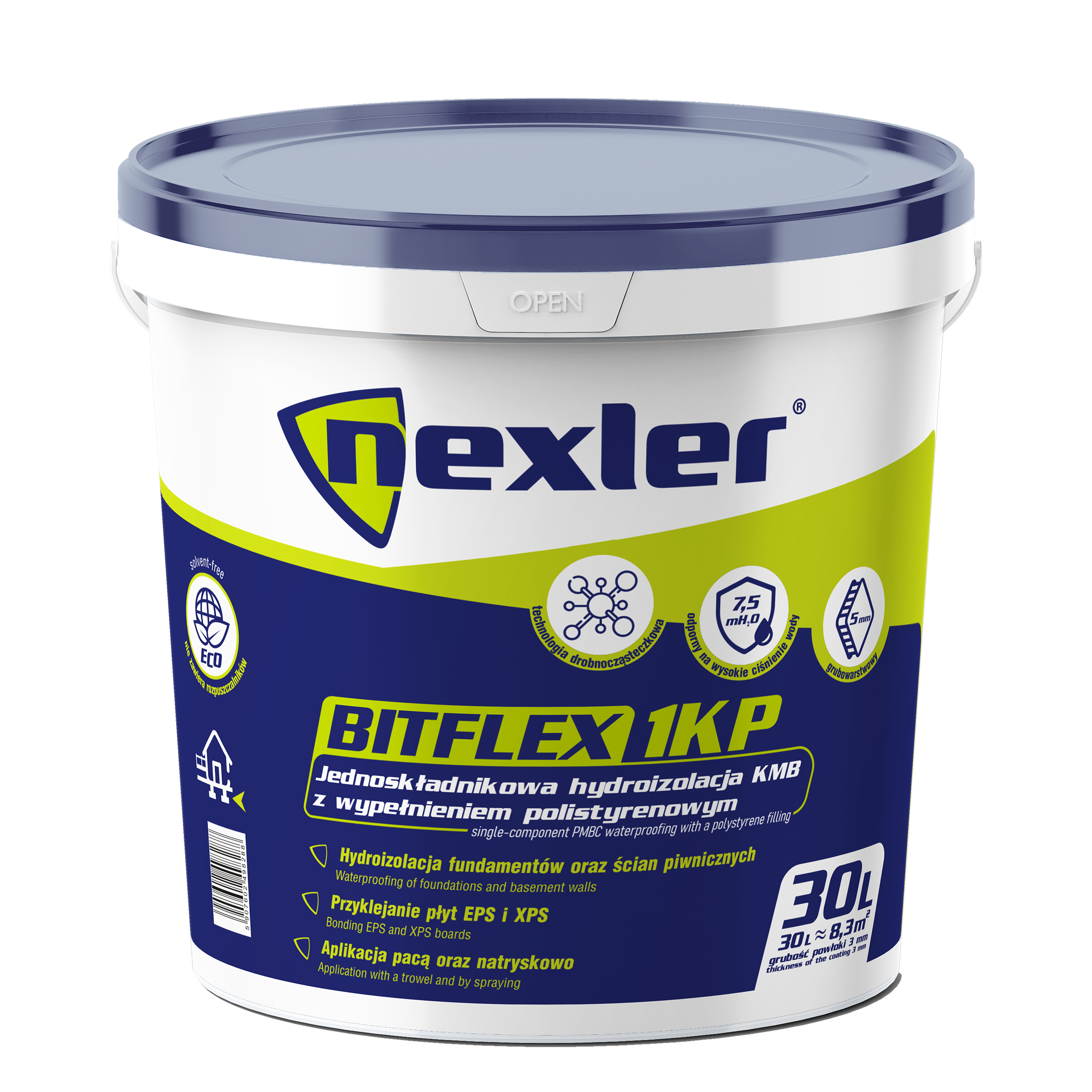 NEXLER BITFLEX 1KP – KMB-Bauwerksabdichtung