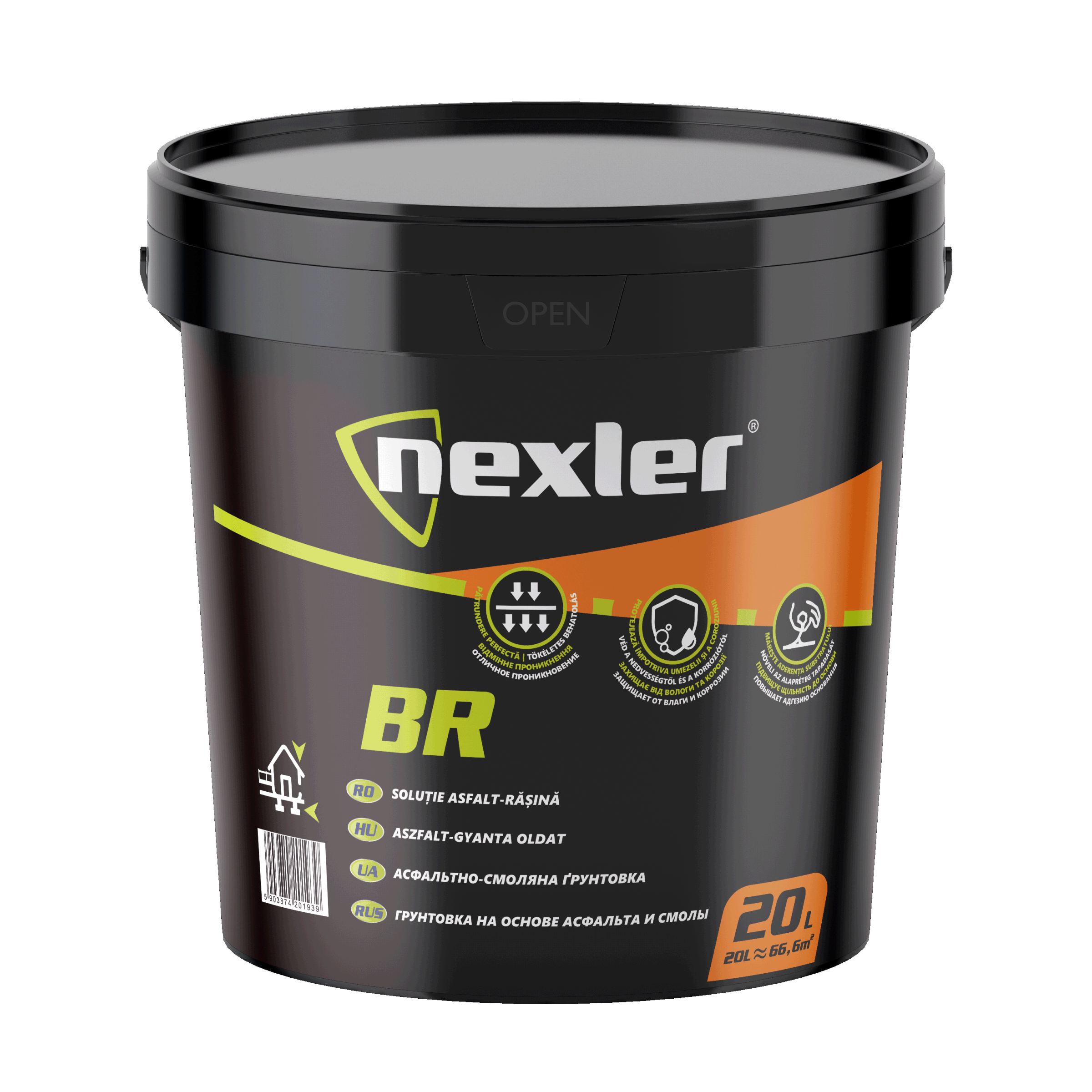 NEXLER BR – lösemittelhaltige Bitumenabdichtung