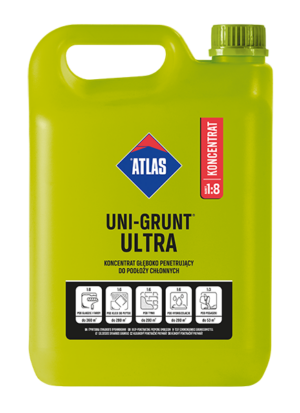 ATLAS UNI-GRUNT ULTRA – Tiefeindringende Grundieremulsion | 4 kg