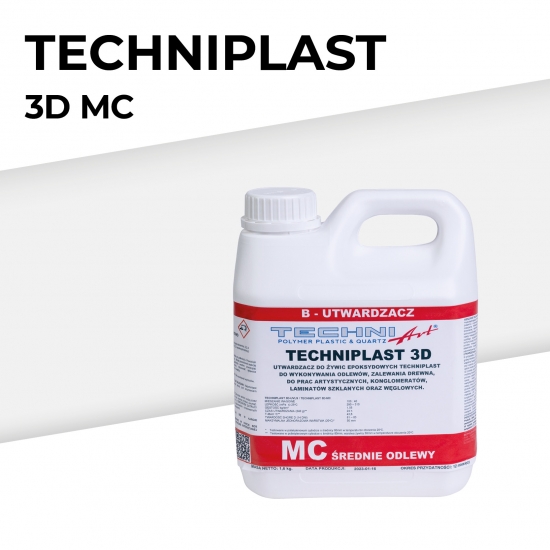 TECHNIArt TECHNIPLAST 3D-MC Transparenter Härter für Epoxid-Gießharz