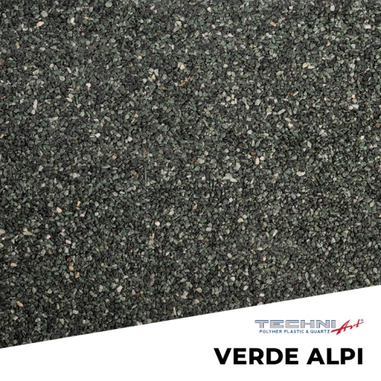 TECHNIArt Natur-Marmorzuschlag – Verde Alpi