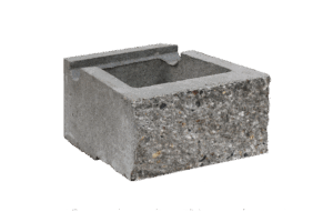 KB-BLOK CUP STONE klein RUSTIK – gespaltener Rustik-Pflanz- und Böschungsstein