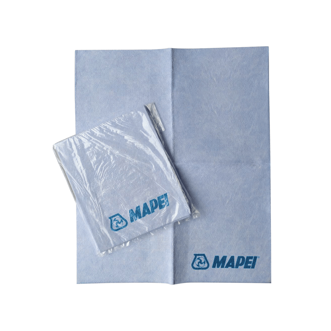MAPEI FUGENWASCHVLIES – Reinigungstuch für Fugenarbeiten – 1 Karton mit 5 Tüchern
