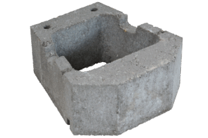KB-BLOK GEOSTONE miniSHELF – glatter Pflanz- und Stützmauerstein für begrünbare Mauersysteme