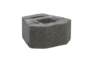 KB-BLOK GEOSTONE miniBENT – glatter Stützmauerstein mit plastisch geformter Sichtseite