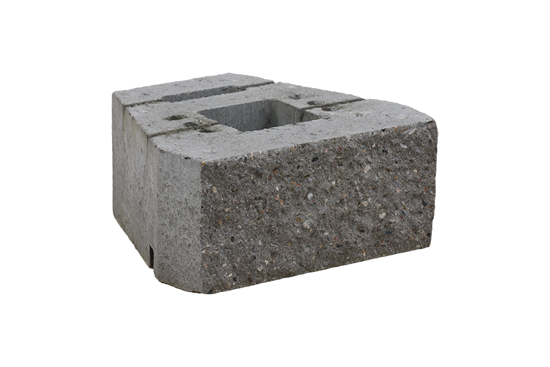 KB-BLOK GEOSTONE miniFLAT – gespaltener Stützmauerstein mit flacher Sichtseite
