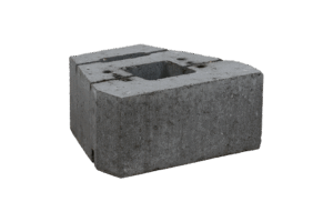 KB-BLOK GEOSTONE miniFLAT – glatter Stützmauerstein mit flacher Sichtseite