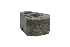 KB-BLOK GEOSTONE miniBENT 1/4 – gespaltener Viertel-Stützmauerstein mit plastischer Sichtseite