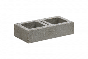 KB-BLOK KB 1-20 A90 – glatter teilbarer Beton-Mauerstein in 90 mm Höhe für Mauer-, Zaun- und Pfeilerbau