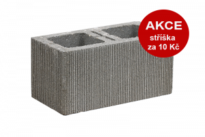 KB-BLOK KB 1-20 S – vierseitig strukturierter teilbarer Beton-Mauerstein für Mauer-, Zaun- und Pfeilerbau