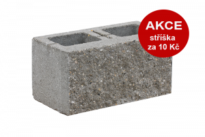 KB-BLOK KB 1-21 B – einseitig gespaltener teilbarer Beton-Mauerstein für Mauer-, Zaun- und Pfeilerbau