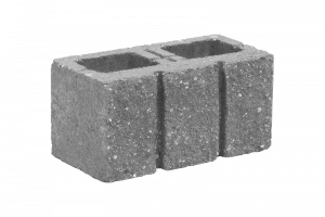 KB-BLOK KB 1-21 D – einseitig gespaltener teilbarer Beton-Mauerstein mit Profil D für Mauer-, Zaun- und Pfeilerbau