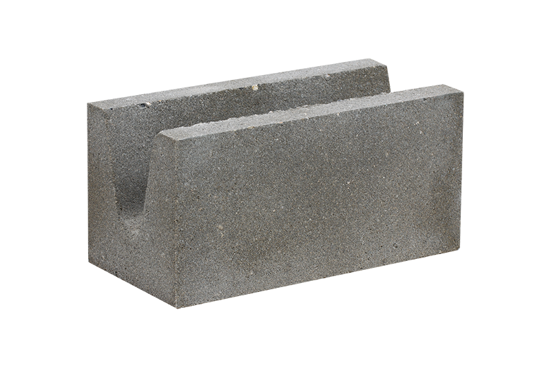 KB-BLOK KB 101-20 A – glatter Beton-Ringstein für 200-mm-Mauerwerk