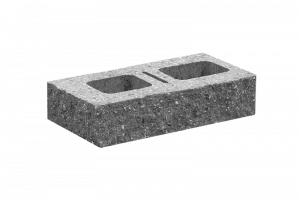 KB-BLOK KB 11-21 B90 – dreiseitig gespaltener teilbarer Beton-Endstein in 90 mm Höhe